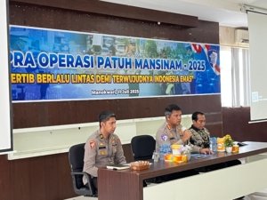 Polda Papua Barat Gelar Latpraops Patuh Mansinam 2025, Siapkan Personel Hadapi Operasi Lalu Lintas
