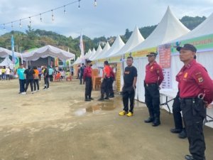 Ditpamobvit Polda Papua Perkuat Hubungan dengan Masyarakat di HUT ke-79 BNI