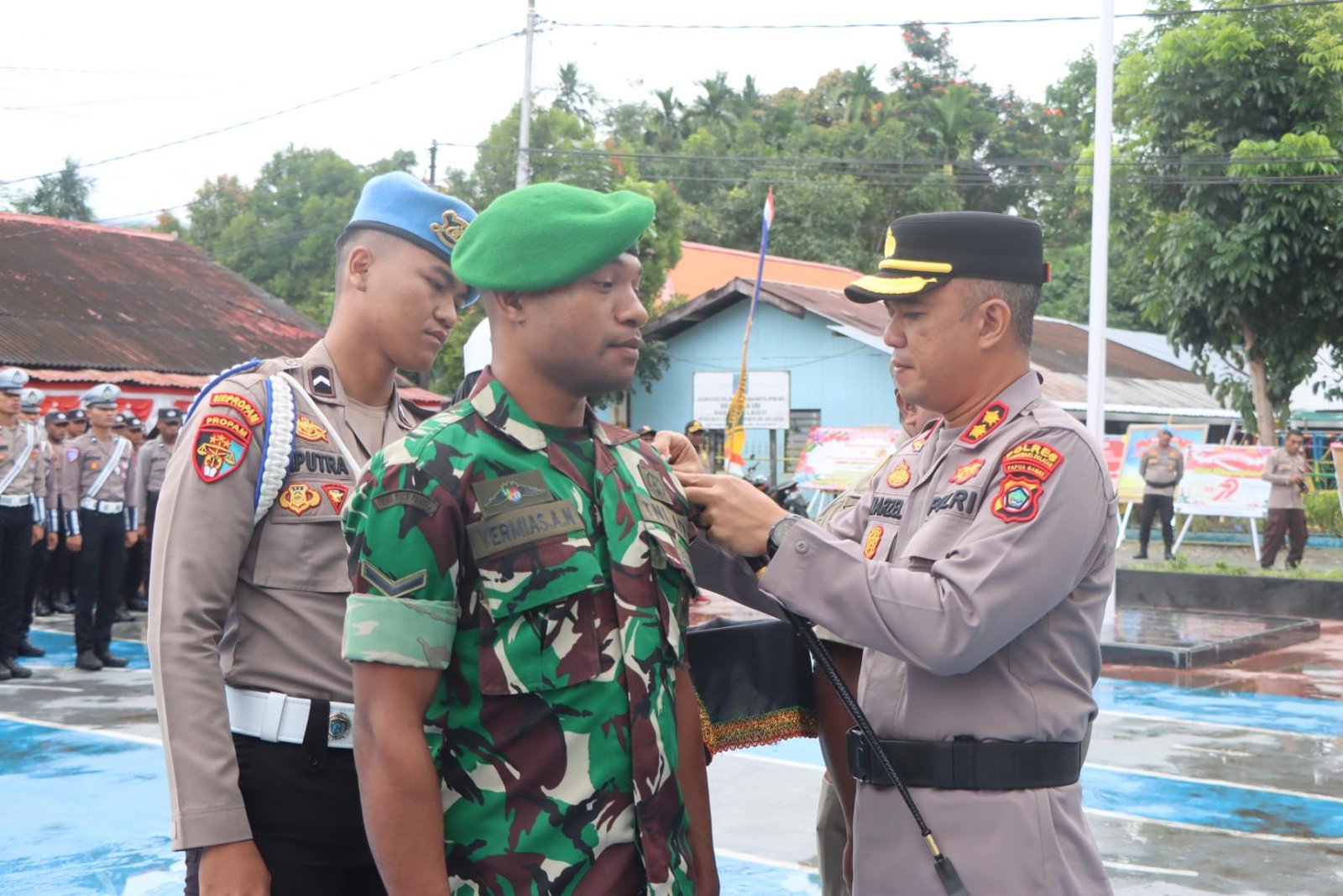 Apel Gelar Pasukan Menandai Dimulainya Operasi Patuh Mansinam 2025 Polres Manokwari Selatan