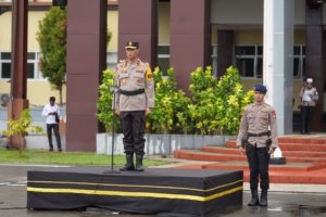 Polda Papua Barat Laksanakan Apel Gelar Pasukan, Operasi Patuh Mansinam 2025 Dimulai