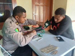 Melayani dengan penuh Keikhlasan Subsatgas Keladi Sagu hadir di Distrik Kenyam, Kab. Nduga Papua Pegunungan
