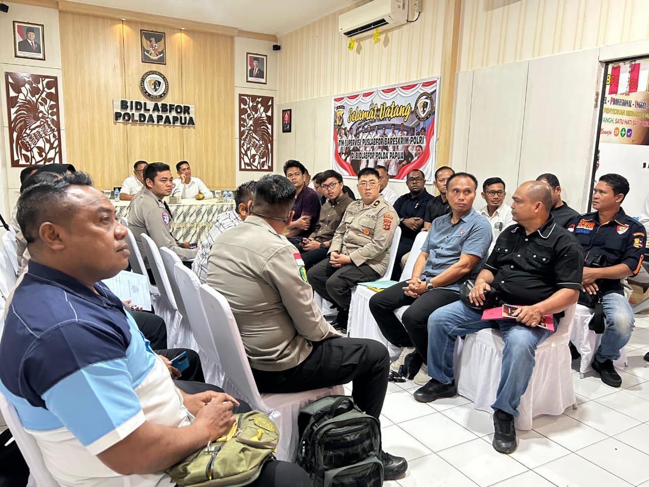Supervisi Fungsi Labfor T.A. 2025 Perkuat Kinerja Bid Labfor Polda Papua