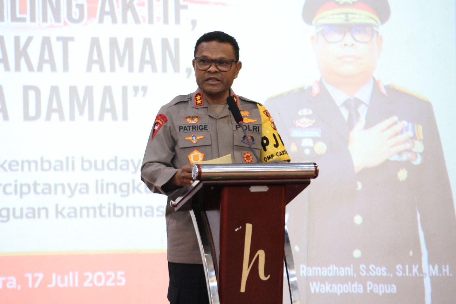 Kapolda Papua Buka Lomba Poskamling, Tekankan Pentingnya Peran Warga dalam Jaga Kamtibmas
