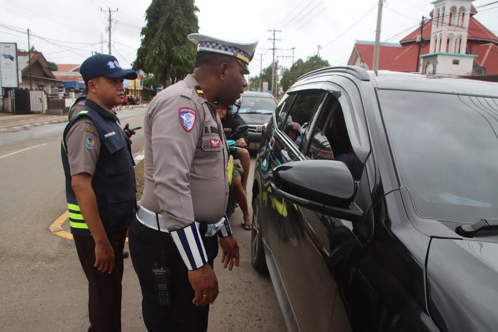 Operasi Patuh Cartenz 2025 kembali digelar oleh Satuan Lalu Lintas Polres Merauke, 70 Kendaraan Terjaring Razia