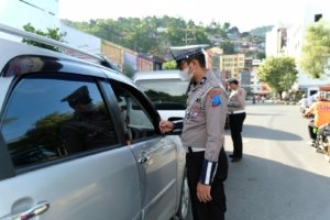 Hari Keenam Operasi Patuh Cartenz 2025, 30 Kendaraan Ditilang di Jayapura