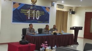 Polda Papua Barat Gelar Rakor Tata Kelola Zoom dan Bimtek Optimalisasi Layanan 110