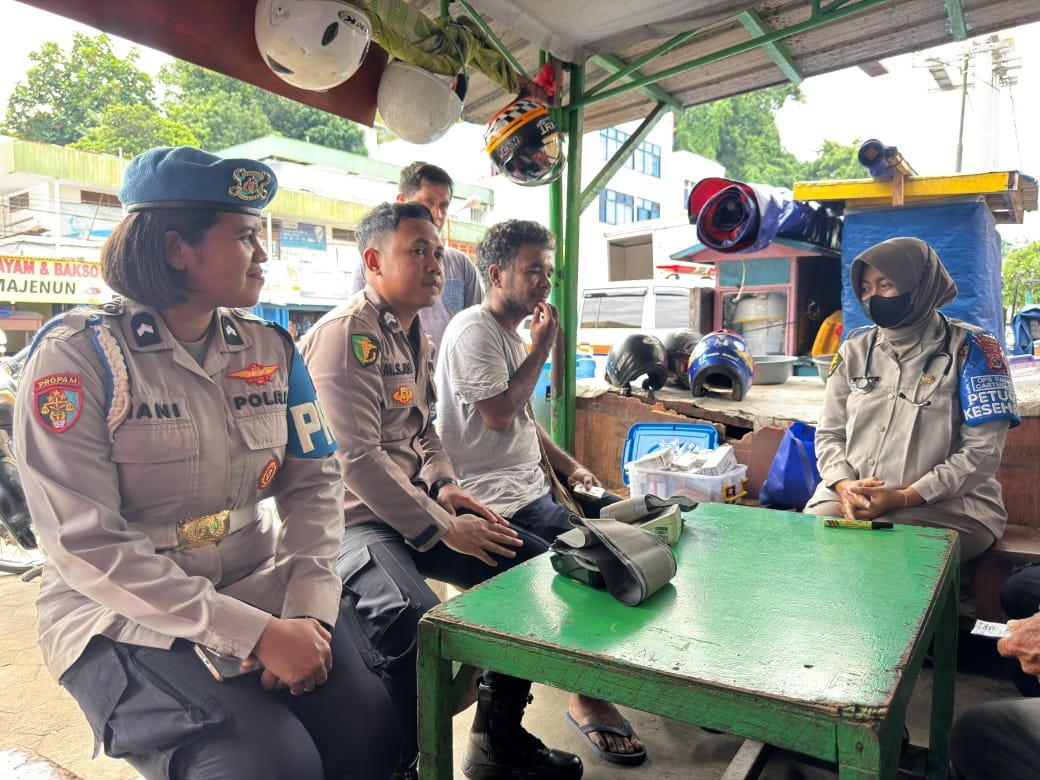 Subsatgas Keladi Sagu Peduli Kesehatan Gelar Pemeriksaan Kesehatan Untuk Masyarakat