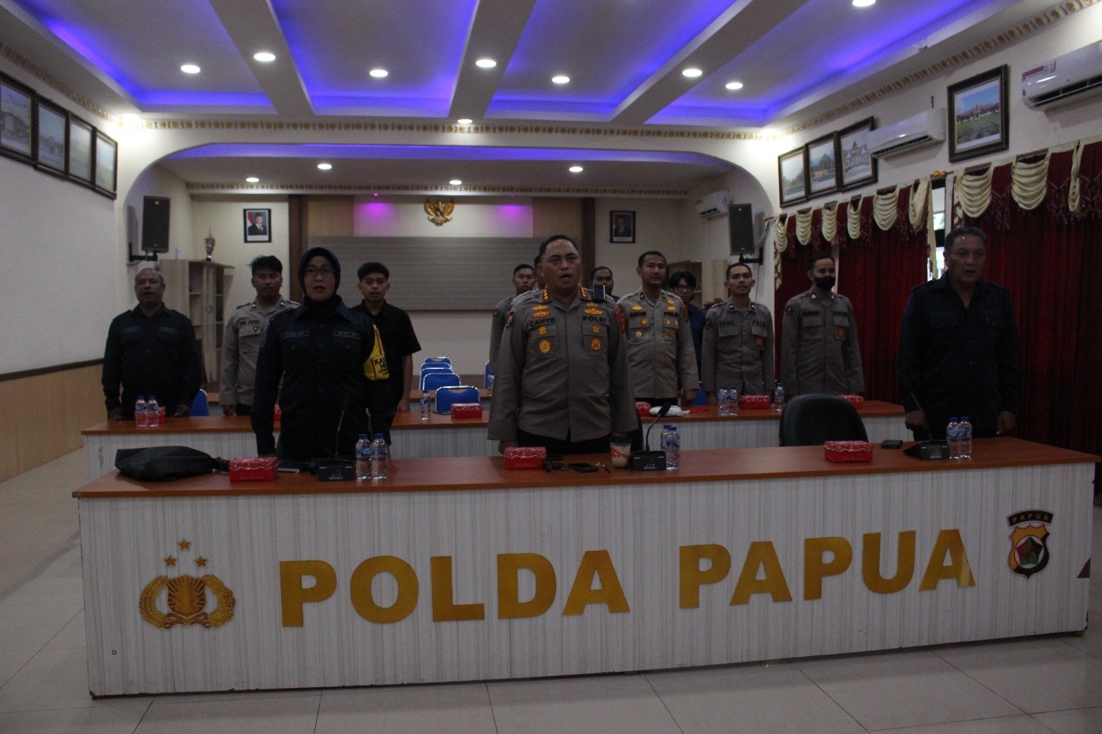 Optimalisasi Fungsi Kehumasan, Kabid Humas Polda Papua Ikuti Sosialisasi dan Pelatihan PoliceTube secara Virtual