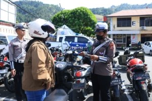 Jumlah Tilang Menurun, Polda Papua Berhasil Edukasi Tertib Berlalu Lintas Kepada Masyarakat