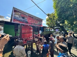 Polda Papua Resmikan Penampungan Air Bersih di Kampung Asei Besar, Sentani Timur