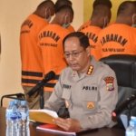 Polda Papua Barat Gelar Konferensi Pers Pengungkapan Tambang Ilegal