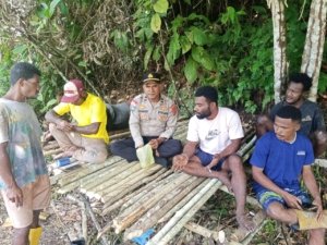 Himbauan Kamtibmas Pasca Psu 2025, Polsek Muara Tami Ajak Warga Jaga Kondusifitas
