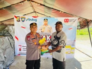 Direktorat Binmas Polda Papua Barat Laksanakan Gerakan Pangan Murah