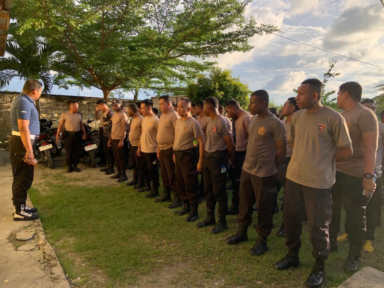 Hari Ke-5 Pembinaan dan Pemulihan Profesi, Polda Papua Tingkatkan Disiplin dan Integritas Personel PNPP