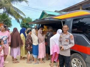Dukung Stabilitas Harga, Polres Merauke Laksanakan Gerakan Pangan Murah untuk Warga Kampung Payum