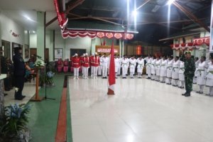 Kapolres Tolikara Hadiri Malam Dharma Bakti Paskibraka Kabupaten Tolikara