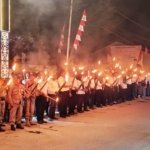 Polres Fakfak Gelar Upacara Taptu dan Pawai Obor Peringati HUT ke-80 Kemerdekaan RI