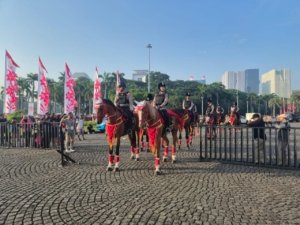 Polri Kerahkan Pasukan Berkuda Turangga untuk Amankan HUT RI ke-80