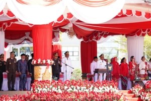 Kapolda Papua Barat Hadiri Upacara Peringatan HUT ke-80 Kemerdekaan Republik Indonesia