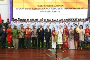 Resepsi Kenegaraan HUT ke-80 RI di Papua, Momentum Perkuat Persatuan