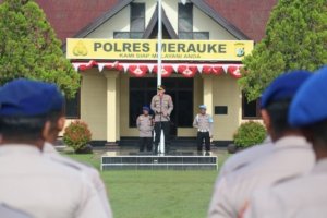 Kapolres Merauke: Terima kasih kepada Anggota dan Masyarakat Merauke yang sudah menjaga Keamanan