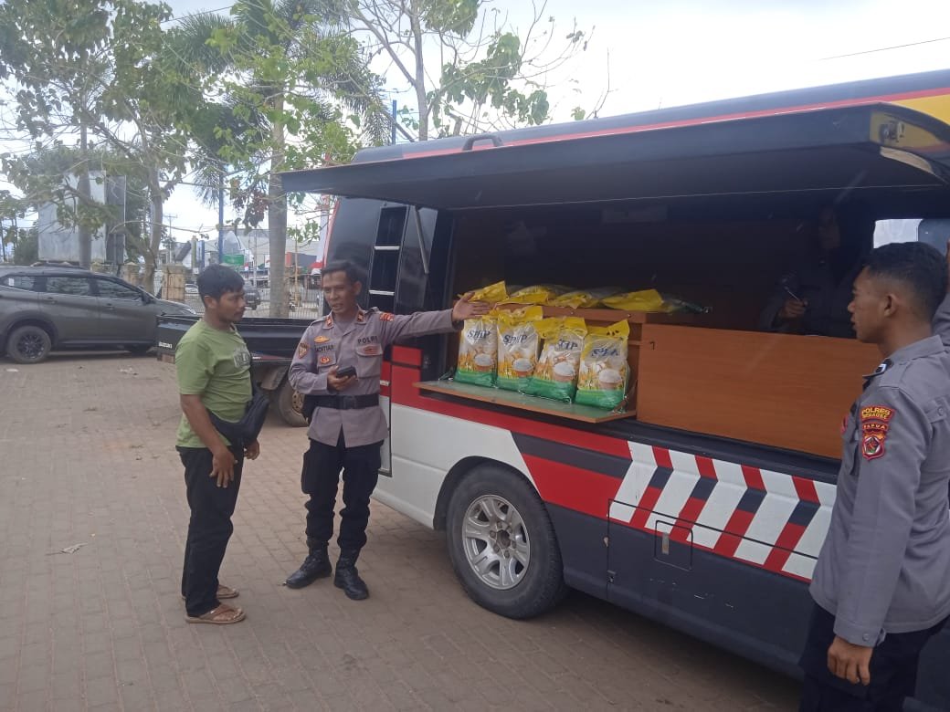 Polres merauke gelar operasi gerakan pangan murah hari ke-9, 720 kg beras terdistribusi kepada warga