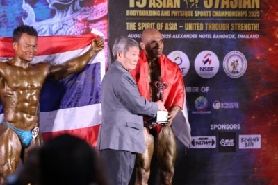 Ipda Edwin Kaisiri, Perwira Sat Brimob Polda Papua dan Atlet Binaraga Papua Raih Peringkat 5 di Kejuaraan ASEAN 2025