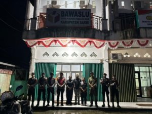 Sat Samapta Polres Sarmi Rutin Gelar Patroli KRYD Pasca Hasil PSU Pleno KPU Papua