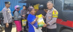 Ratusan Warga Terbantu, Polres Merauke Lanjutkan Operasi Gerakan Pangan Murah