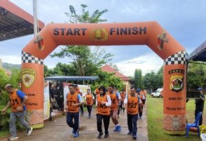 Polda Papua Gelar Uji Kesjas Semester II T.A 2025