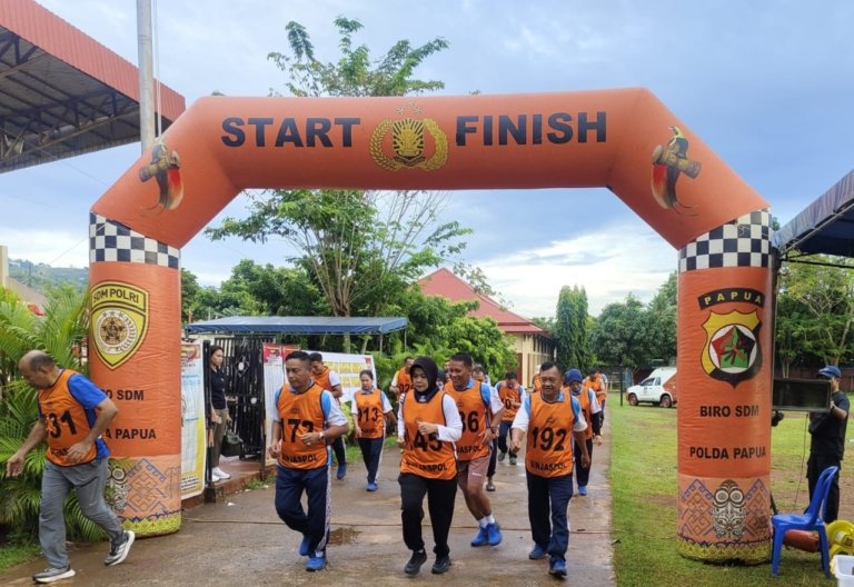Polda Papua Gelar Uji Kesjas Semester II T.A 2025