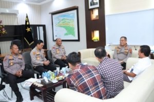 Tingkatkan Sinergi Program Ketahanan Pangan, Wakapolda Papua Gelar Audiensi Bersama Perum Bulog Kanwil Papua