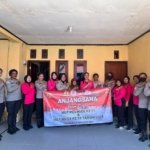 Polwan Polres Merauke dan Bhayangkari Gelar Anjangsana, Wujud Kepedulian di Momen HUT Polwan ke-77 dan HKGB ke-73