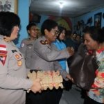 Anjangsana Polwan Polda Papua ke Purnawirawan dalam Rangka HUT ke-77