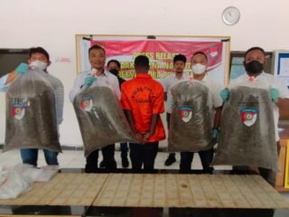 Polda Papua Amankan Warga Negara PNG Kepemilikan 21 Kg Ganja