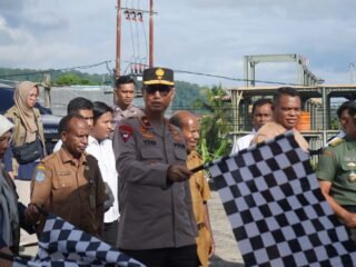 Polda Papua Barat Hari Ini Salurkan 128,5 Ton Beras SPHP ke Seluruh Wilayah, Stok Dipastikan Aman Jelang Nataru