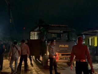 Polres Merauke Laksanakan Patroli Cipta Kondisi Harkamtibmas Pasca perayaan Tahun Baru