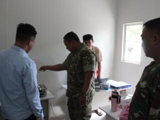 Dandim Kodim 1310/Bitung Tinjau Dapur Sehat SPPG, Pastikan Standar Gizi dan Kebersihan Terjaga