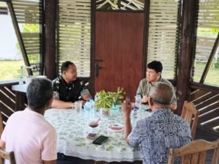 Dandim 1310/Bitung dan Ketua Fraksi Gerindra Sinkronkan Program Strategis Nasional di Kota Bitung