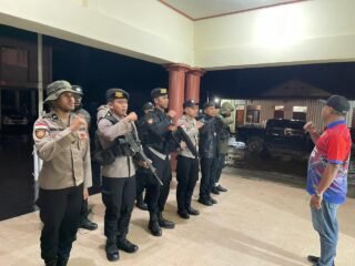 Sinergitas Personel Polres Tolikara Perkuat Pengamanan Pos Operasi Ketupat Cartenz 2026