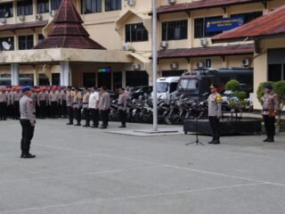 Apel Perdana Pasca Lebaran, Wakapolda Papua Tekankan Kesiapsiagaan Hadapi Dinamika Keamanan