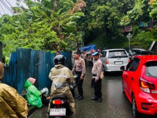 Patroli Humanis Sat Samapta Polresta Jayapura Kota, Sigap Tangani Laka dan Jaga Stabilitas Kamtibmas