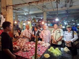 Satgas Saber Pangan Polda Papua Sidak Pasar Hamadi dan Hypermart Jayapura