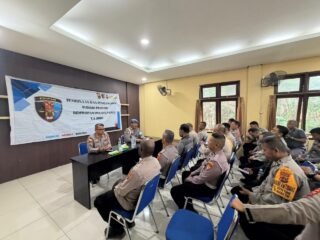 Bid Propam Polda Papua Gelar Gaktibplin di Polsek Muara Tami, Kedisiplinan Personel Jadi Fokus Utama