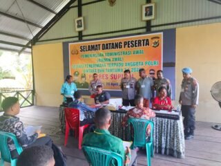 Polres Supiori Gelar Rikmin Awal Penerimaan Polri 2026, Junjung Transparansi dan Akuntabilitas